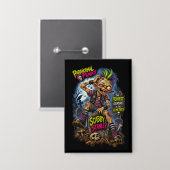 Scabby Stanley – Paranormale Punks Button (Vorderseite/Rückseite)