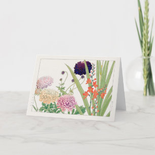 Scabiosa, Montbretia, Tanigami Konan Karte