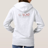 SCAD Alliance besticktes Sweatshirt - Light Gray (Rückseite)