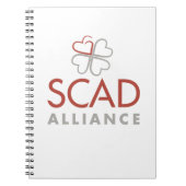 SCAD Alliance Spiralnotebook Notizblock (Vorderseite)