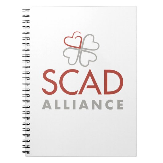 SCAD Alliance Spiralnotebook Notizblock (Vorderseite)