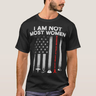 SCAD Herzinfarkt Überlebende der meisten Frauen Kr T-Shirt