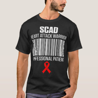 SCAD Herzinfarktsüberlebnis Patientenpreisgarantie T-Shirt