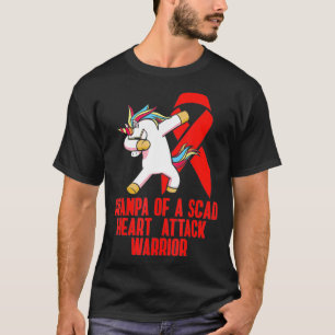 SCAD Herzinfarktsüberlebnis verhindern US-Kriegerk T-Shirt