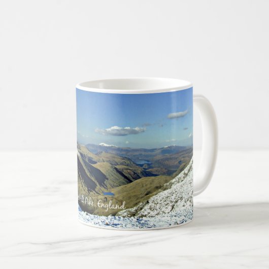 Scafell Pike, England Kaffeetasse (VorderseiteRechts)