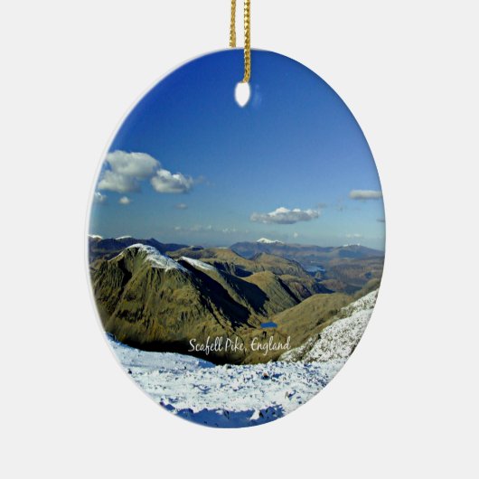Scafell Pike, England Keramik Ornament (Rechts)