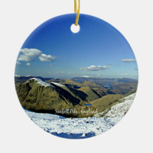 Scafell Pike, England Keramik Ornament