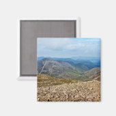 Scafell Pike, England Magnet (Vorderseite/Rückseite)