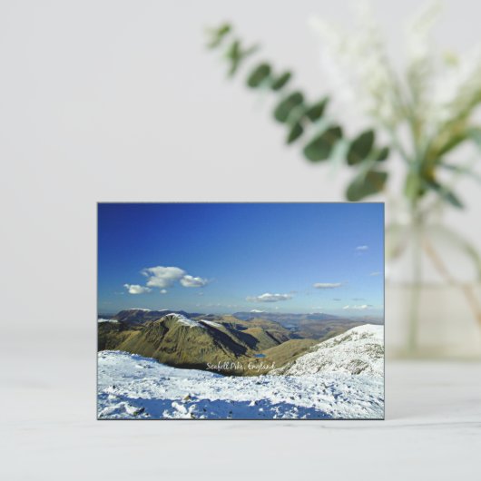 Scafell Pike, England Postkarte (Stehend Vorderseite)