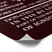 Scafell Pike, Informationen zur Bergwanderung Poster (Ecke)