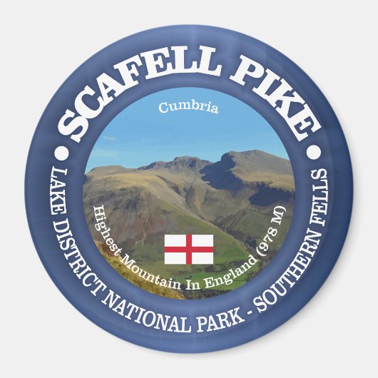 Scafell Pike Magnet (Vorne)
