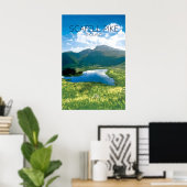 Scafell Pike Reiseplakat Poster (Heimbüro)