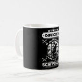 Scaffolder Builder Scaffolding Scaffold Kaffeetasse (Vorderseite Links)