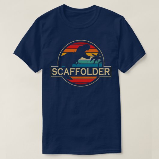 Scaffolder Dinosaur T-Shirt (Design vorne)