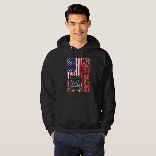 Scaffolder Mentoring Scaffold Builder Scaffolding Hoodie (Vorne ganz)