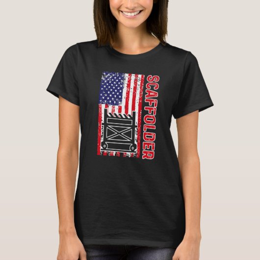 Scaffolder Mentoring Scaffold Builder Scaffolding T-Shirt (Vorderseite)