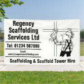 Scaffolding and Scaffold Hire Banner (Außenbereich)
