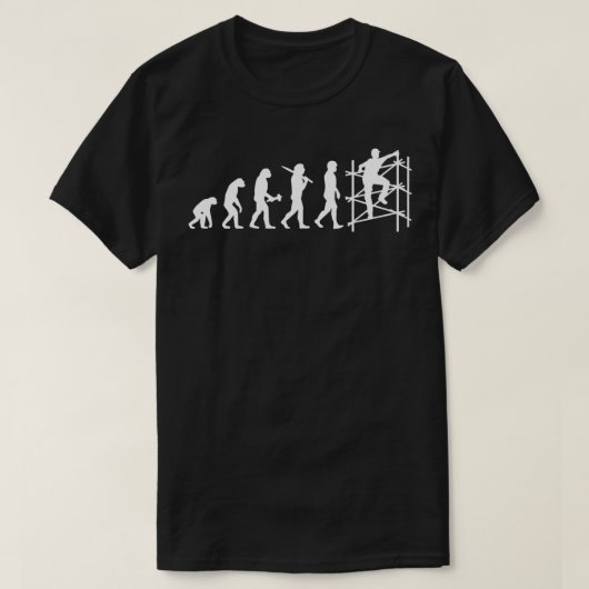 Scaffolding Evolution Scaffold Scaffold Scaffolder T-Shirt (Design vorne)