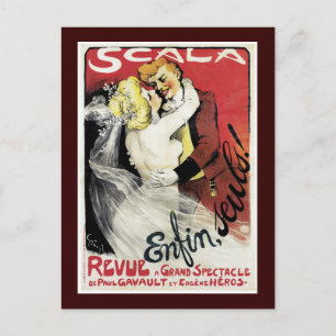 Scala ~ Enfin, Seuls! Postkarte