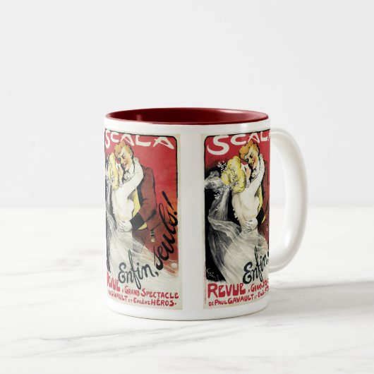 Scala ~ Enfin, Seuls! Zweifarbige Tasse (VorderseiteRechts)