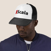 Scala Hut, schwarzes Logo Truckerkappe (Beispiel)