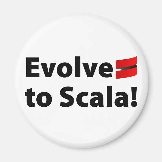 Scala Magnet, Evolve Logo Magnet (Vorne)