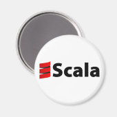 Scala Magnet, Scala-Logo Magnet (Vorderseite/Rückseite)
