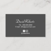 Scala Micropigmentation Hair Tattoo Beruflich Visitenkarte (Rückseite)