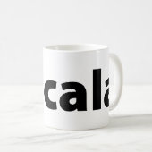 Scala Tasse oder Stein, großes Logo (VorderseiteRechts)