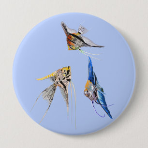 Scalar Fish Button