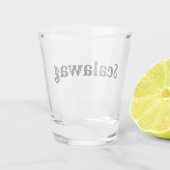 Scalawag Schnapsglas (Rückseite)