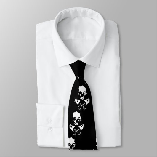 Scalawag u. gekreuzte Kolben Krawatte (Gebunden)