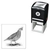 Scaled Quail Permastempel (Beispiel)