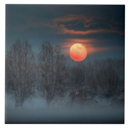 Scalenghe in Piemont, Italien Fliese (Vorderseite)