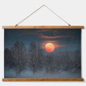 Scalenghe in Piemont, Italien Wandteppich Mit Holzrahmen (Vorne)