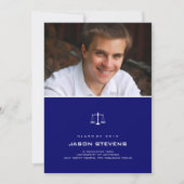 Scales Law in Tinte Abschluss Einladung (Vorderseite)