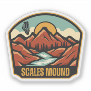 Scales Mound, Illinois Aufkleber