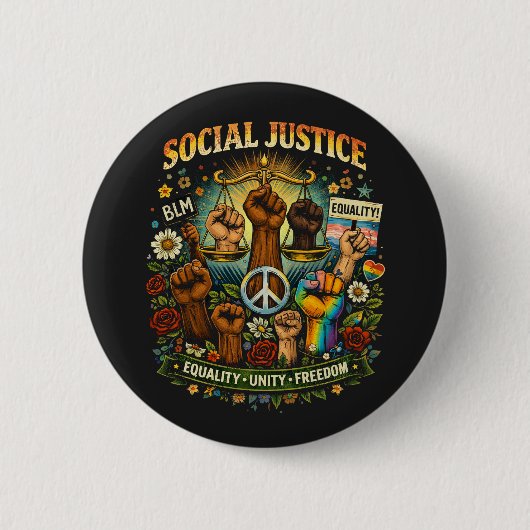Scales of Justice Button (Vorderseite)