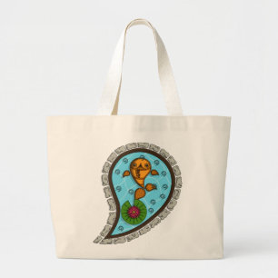 Scales Tote Bag Jumbo Stoffbeutel