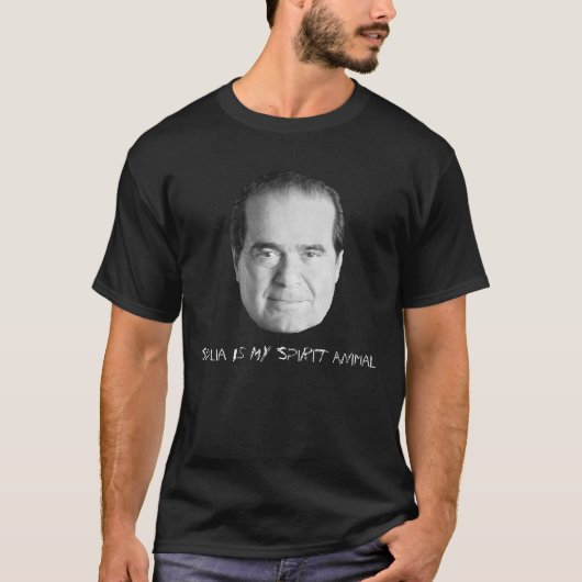 Scalia ist mein Geist-Tier T-Shirt (Vorderseite)