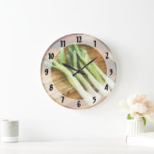 Scallions Große Wanduhr (Zuhause)