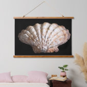 Scallop 3 236 wandteppich mit holzrahmen (Schlafzimmer)