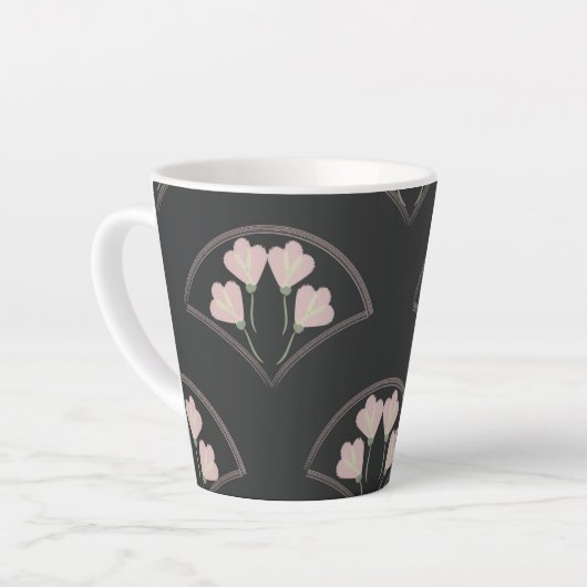 "Scallop Garden" Milchtasse (Linke Ecke)