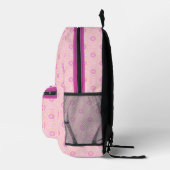 Scallop Japanisches Rosa Bedruckter Rucksack (Rechts)