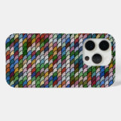 Scallop Mosaikmuster Case-Mate iPhone Hülle (Rückseite (Horizontal))