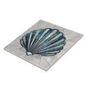 Scallop-Muschel - Abalone und Pearl Fliese (Seite)