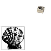 Scallop-Muschel-Briefmarke Gummistempel (Stempel)
