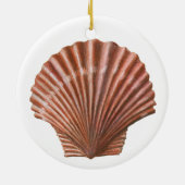 Scallop-Muschel Keramik Ornament (Hinten)