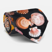 Scallop-Muschel Krawatte (Gerollt)