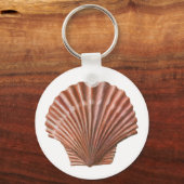 Scallop-Muschel Schlüsselanhänger (Vorderseite)